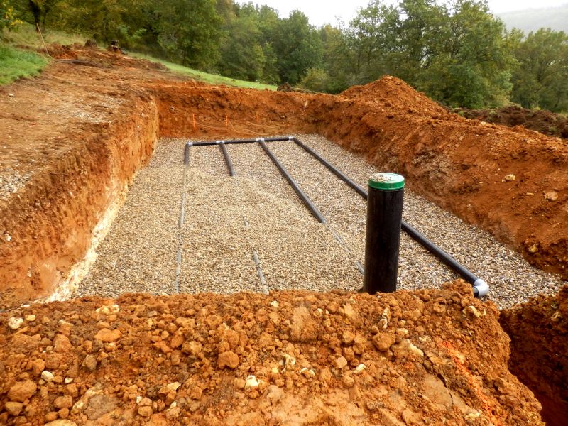 Drain Field Installation in Austin, TX