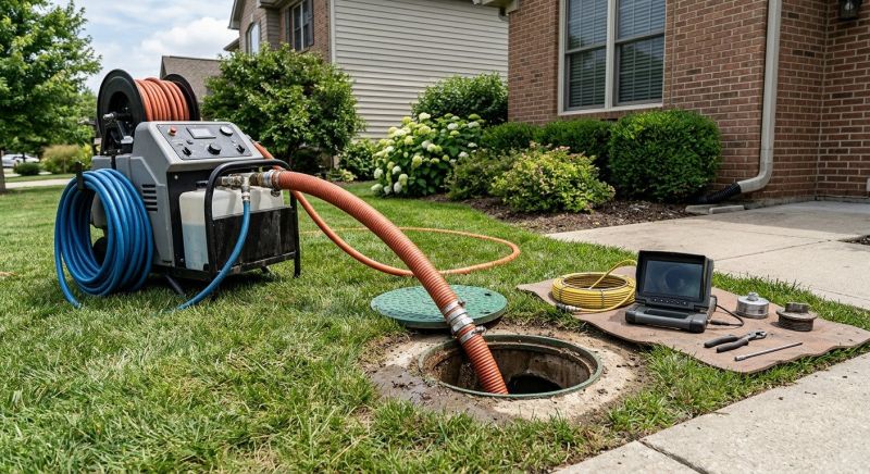Sewer Line Unblocking in Columbus, OH